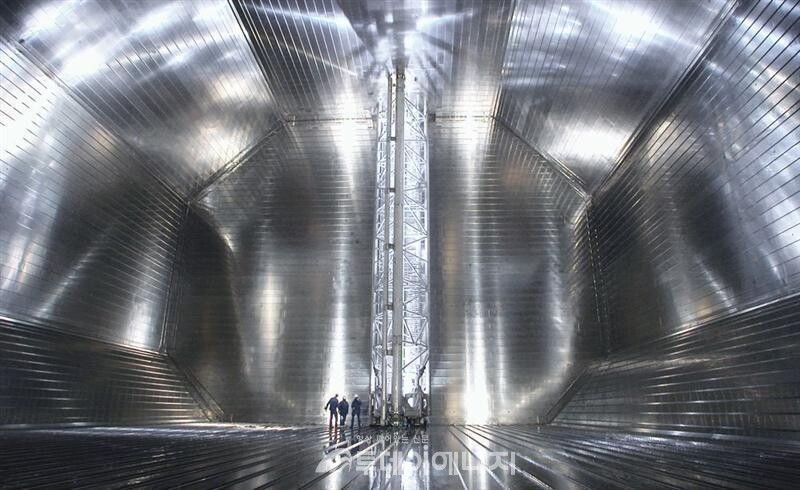 GTT의 MARKⅢ 멤브레인 화물창./GTT 제공