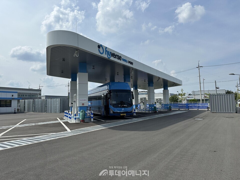 구미공단 수소충전소 전경./구미시청 제공