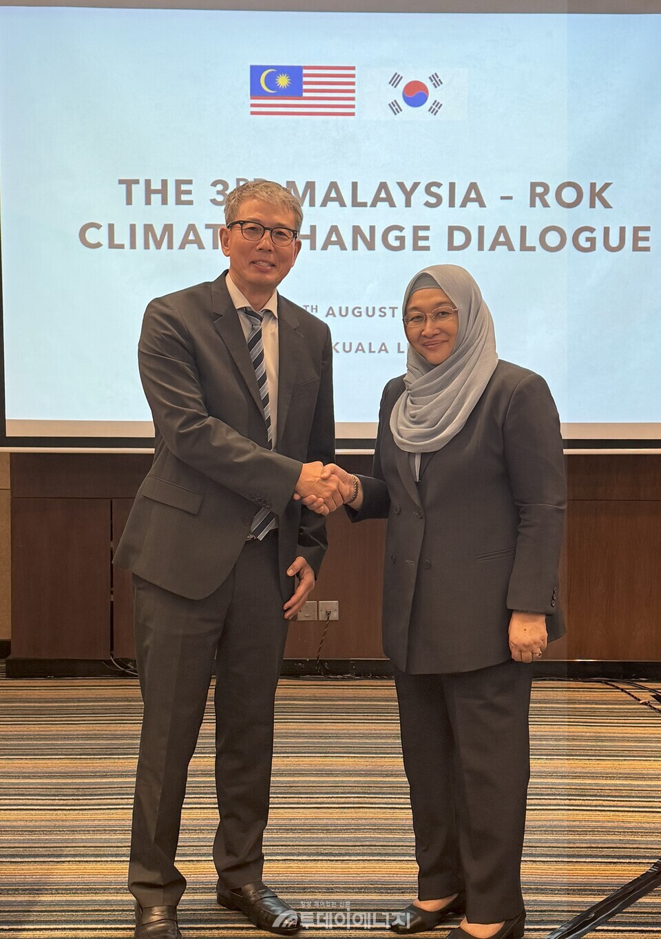 25일 말레이시아 쿠알라룸푸르에서 ‘제3차 한-말레이시아 기후변화 대화’가 개최됐다./ 환경부 제공