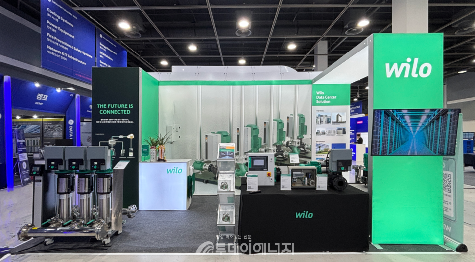 윌로펌프, 데이터센터 코리아 2025  전시 모습./ 윌로펌프 제공.