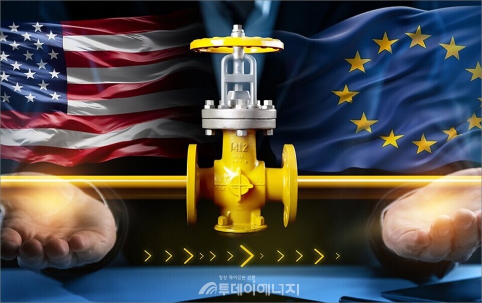 EU, '미국산 LNG 수입 7500억 달러 확대 계획' 실현 가능성에 관심이 쏠리고 있다. 