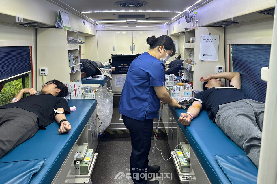 2025년 제3차 미래엔서해에너지 사랑의 헌혈캠페인 /미래엔서해에너지 제공                               