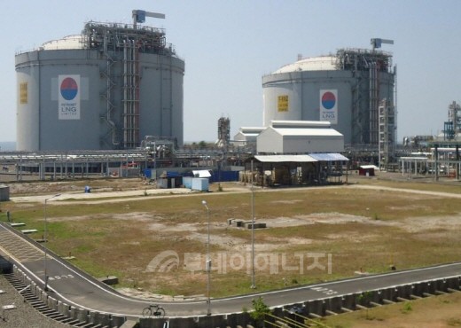 코치LNG(Kochi LNG) 저장탱크 전경출처: 페트로넷LNG(Petronet LNG)
