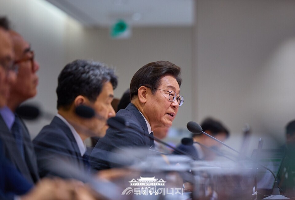 이재명 대통령이 지난 6월19일 서울 용산 대통령실에서 국무회의를 주재하고 있다./ 대통령실 홈페이지