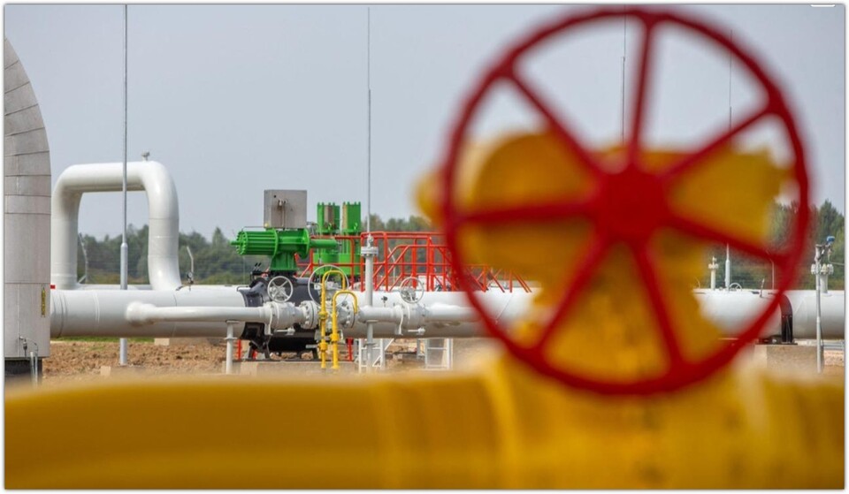 도시가스 배관망 이미지