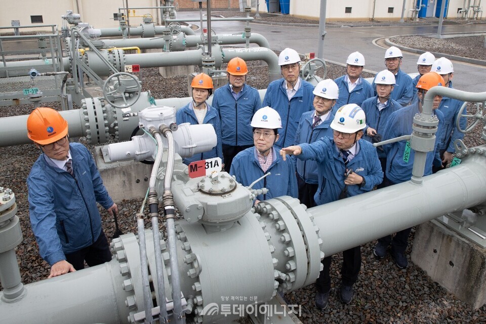 가스공사 이사회 , 9월19일 경기도 안산 지역 천연가스 공급시설 건설 현장 특별 안전점검