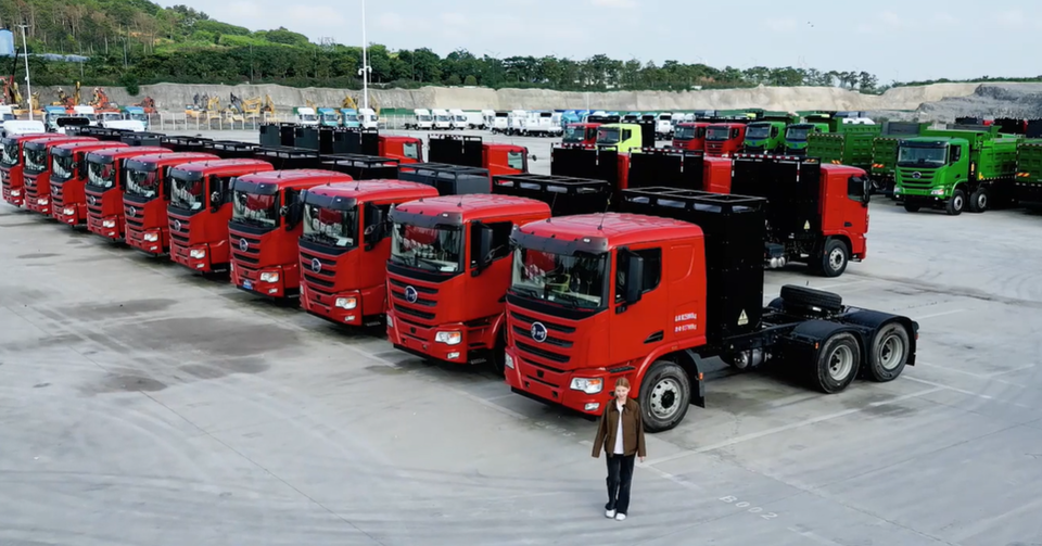 구이저우 자동차의 전기 트럭 /출처 구이저우