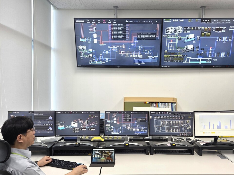 _LG전자 BEMS가 설치된 풀무원기술원 /LG전자 제공