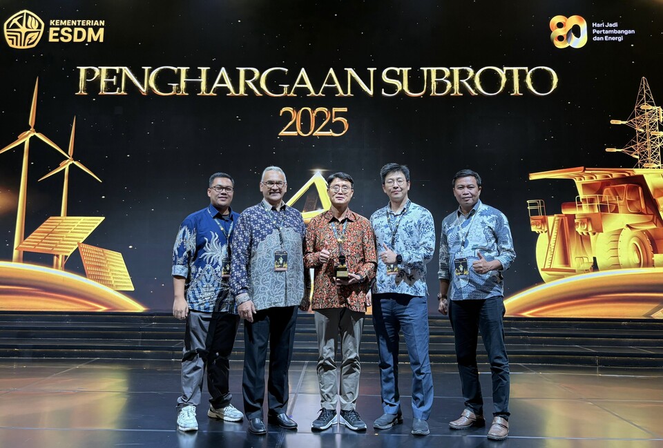 한국동서발전이 운영하고 있는 인도네시아 칼셀발전소가 '수브로토 상'을 2년 연속 수상했다 / 한국동서발전 제공