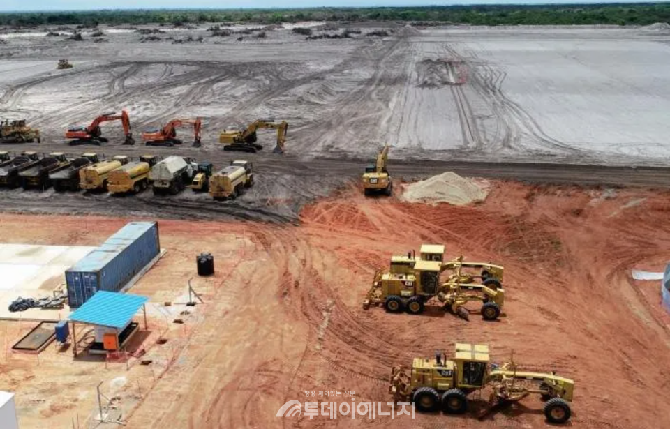 모잠비크 카보델가도 Afungi의 LNG 현장. /  upstreamonline캡춰