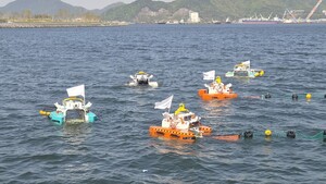[탐방] 해양환경공단 해양쓰레기 수거 수상로봇 - 뉴스 썸네일 이미지